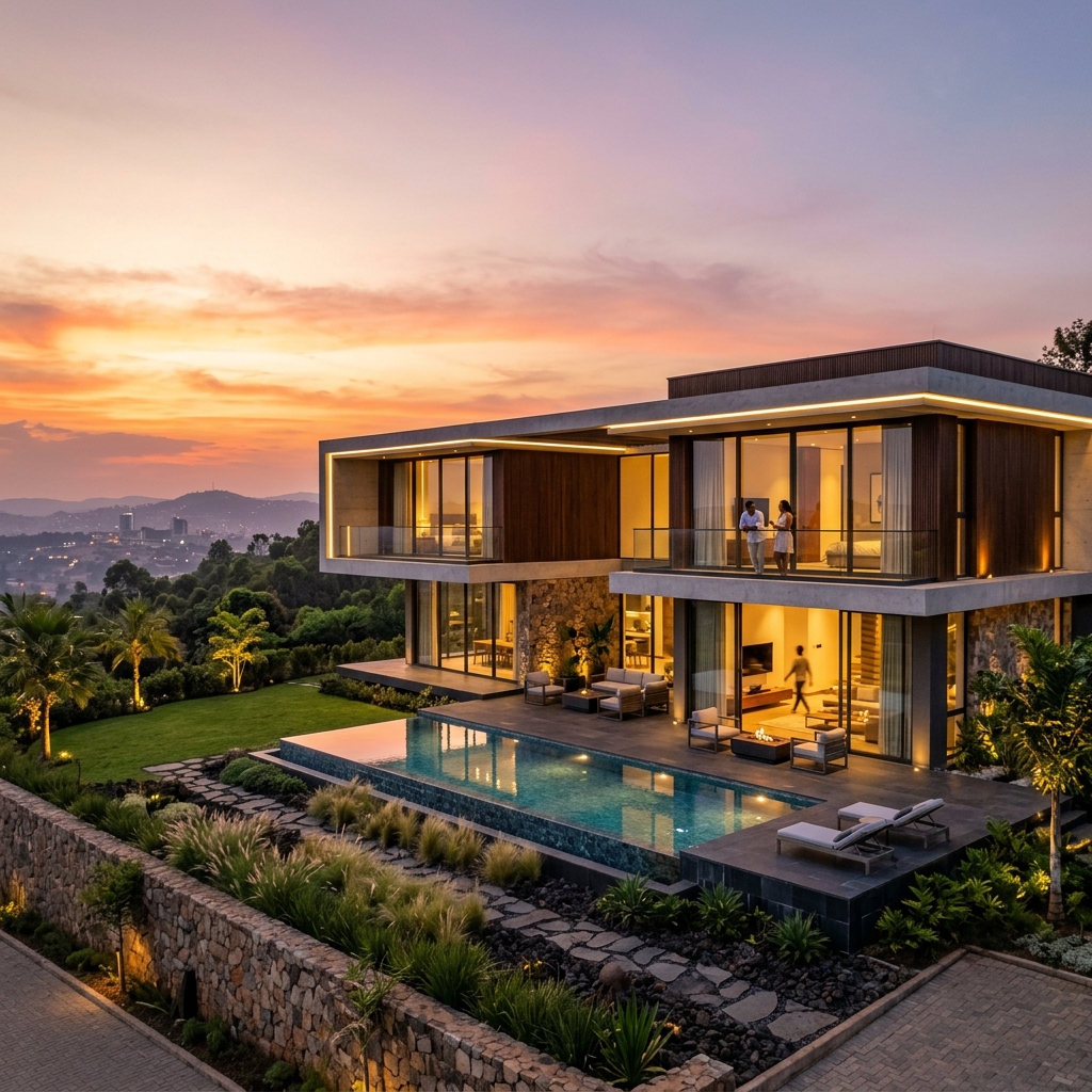 Contemporary luxury house